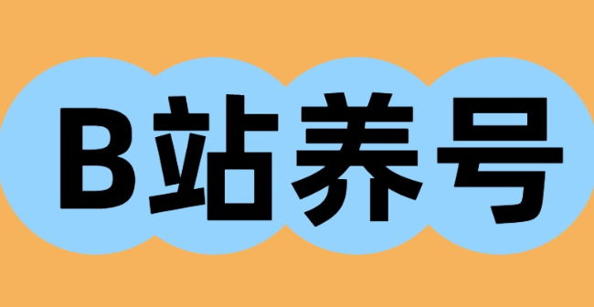 B站养出高权重账号